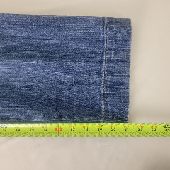 Austin Clothing‎ Jeans Womens 10 Blue Mid Rise Authentic Fit Capri Denim W33xL21 - Picture 7 of 12